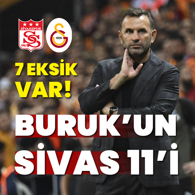 Galatasaray, Sivasspor'a konuk olacak