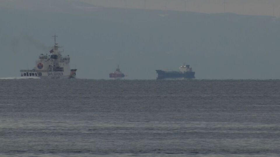 Asfalt tankerinde korkutan yangın!