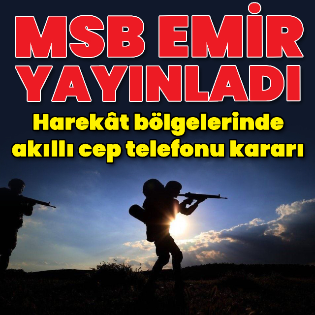 MSB'den akıllı cep telefonu kararı