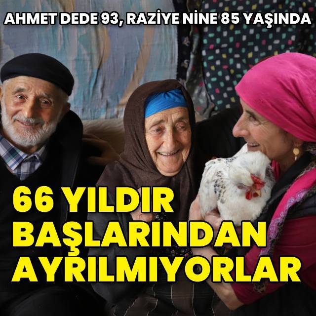 Ömürlerinin 66 yılını hayvancılığa verdiler