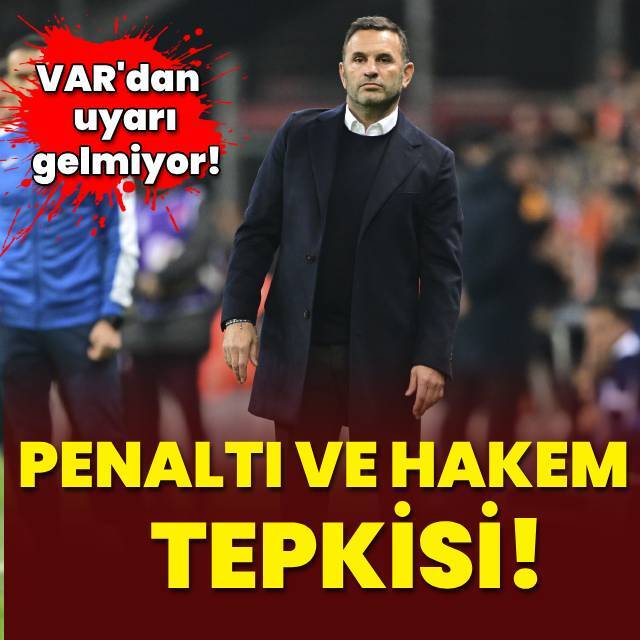Buruk'tan hakem ve penaltı tepkisi!