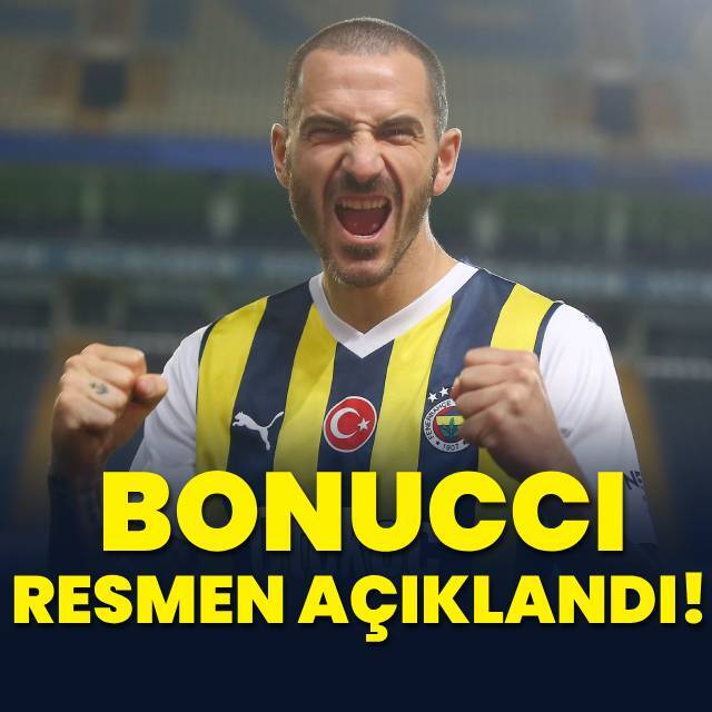 Fenerbahçe, Bonucci'yi resmen açıkladı!
