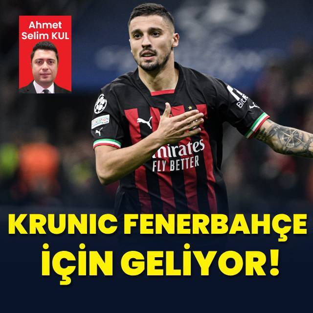 Krunic, Fenerbahçe için geliyor!