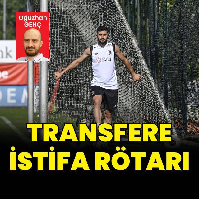 Transfere istifa rötarı!