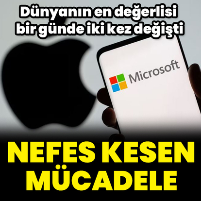 Dünyanın en değerli şirketi mücadelesi