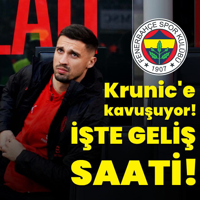 Rade Krunic bugün geliyor!