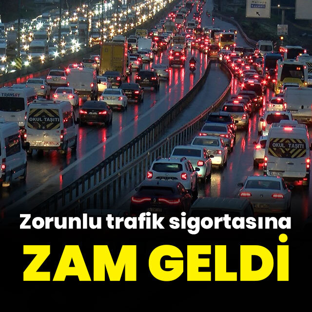 Zorunlu trafik sigortasına yüzde 10 zam
