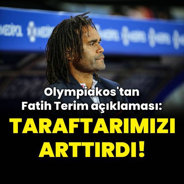 "Terim sayesinde taraftarımız arttı!"