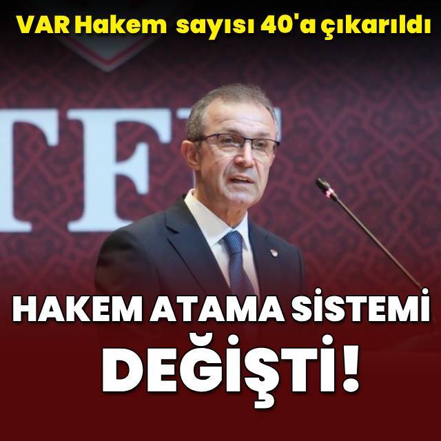 MHK'den VAR ve hakem değişiklikleri!