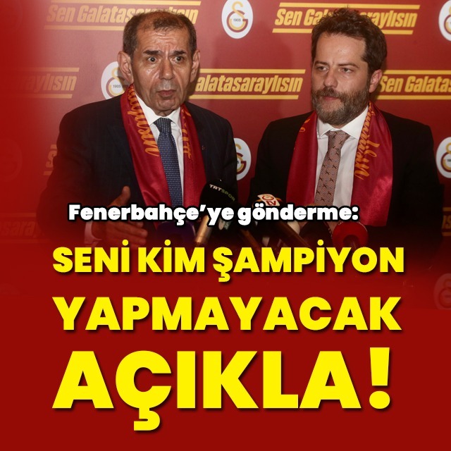 Özbek'ten flaş açıklamalar!