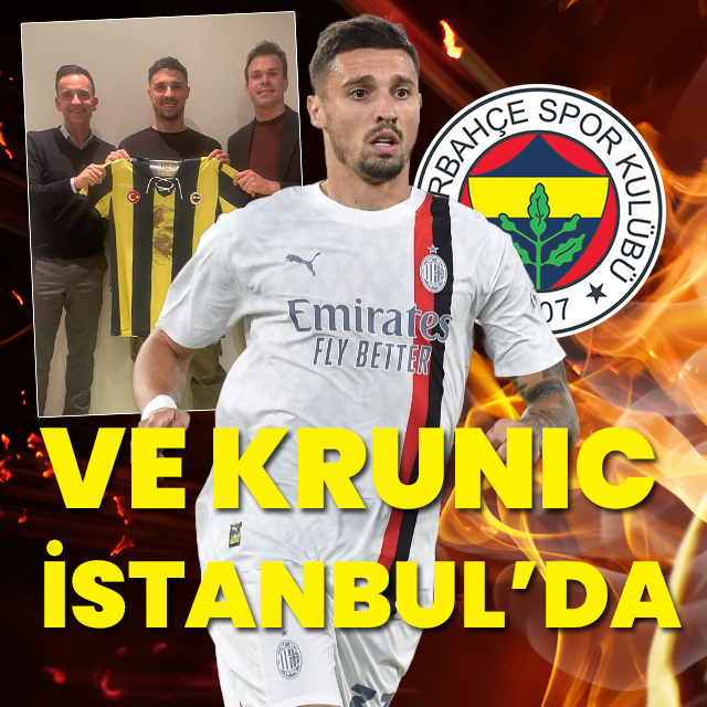 Rade Krunic, İstanbul'da!