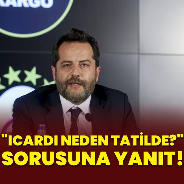 Erden Timur'dan Icardi açıklaması!