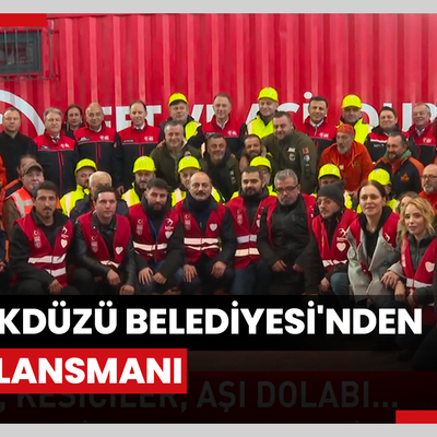 Beylikdüzü Belediyesi'nden afet lansmanı