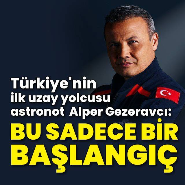 Gezeravcı: Bu sadece bir başlangıç