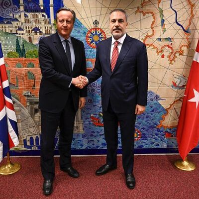 Bakan Fidan, Cameron'la görüştü