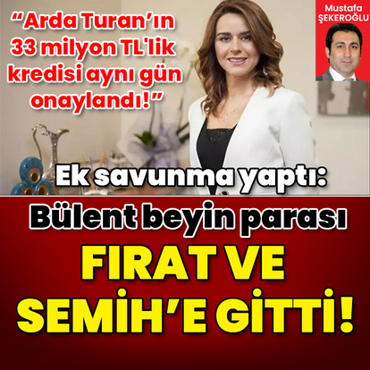 Seçil Erzan'dan ek savunma: Bülent beyin parası Fırat ve Semih'e gitti!