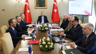 Dolmabahçe'de güvenlik zirvesi