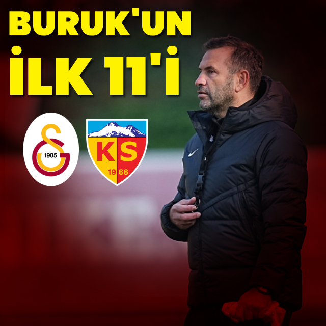 İşte Buruk'un 11'i