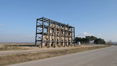 58 ton çelikle korunuyor!