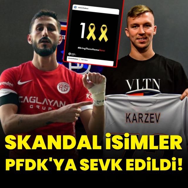TFF'den Jehezkel ve Karzev için karar!