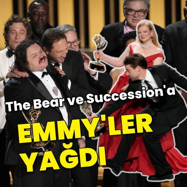 The Bear ve Succession'a Emmy yağdı