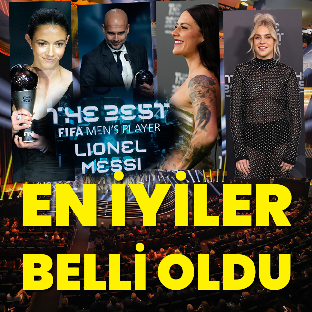 Futbolda 2023'ün en iyileri belli oldu