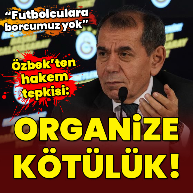 "G.Saray organize kötülükle karşı karşıya"