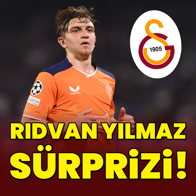 Rıdvan Yılmaz sürprizi!
