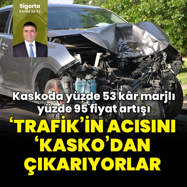  Trafik'in acısını kaskodan çıkardılar