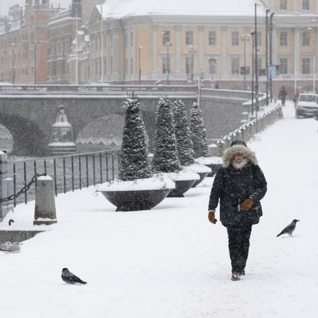  İsveç'te son 58 yılın en soğuk günü yaşandı!