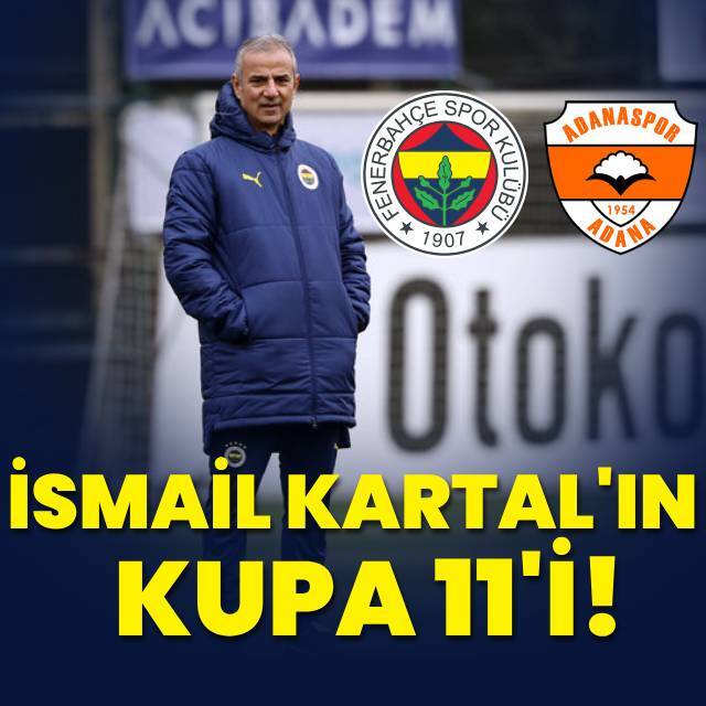 İşte İsmail Kartal'ın 11'i!