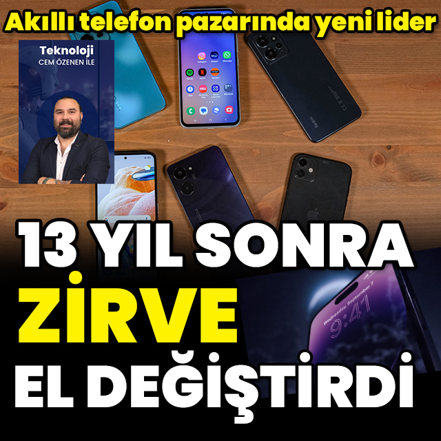  13 yıl aradan sonra zirve değişti