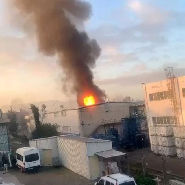 İzmir'de korkutan yangın