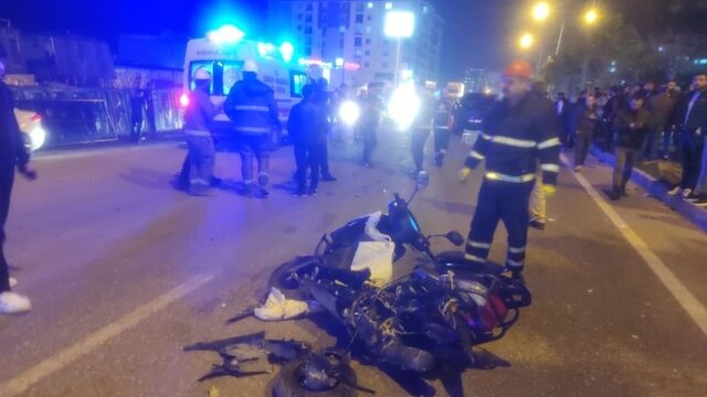 Cipin çarptığı motosikletin sürücüsü öldü