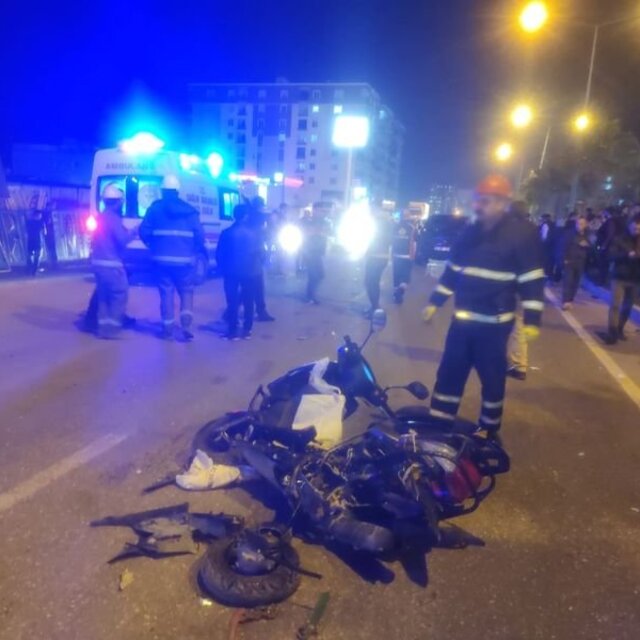 Cipin çarptığı motosikletin sürücüsü öldü
