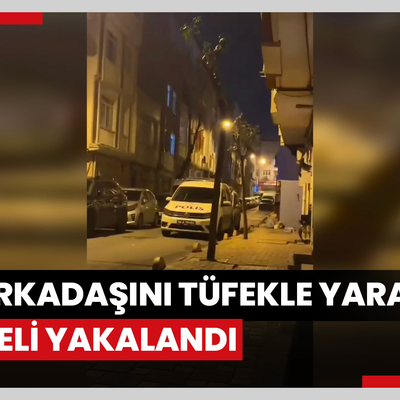 Bayrampaşa'da kız arkadaşını uzun namlulu tüfekle yaralayan şüpheli yakalandı