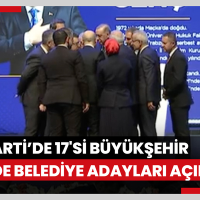 AK Parti'de 17'si büyükşehir 48 ilde belediye başkan adayları açıklandı