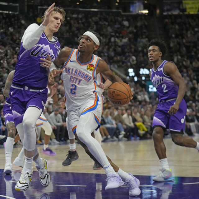  Utah Jazz'a Thunder engeli