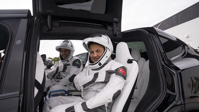  İlk Türk astronot dünya basınında