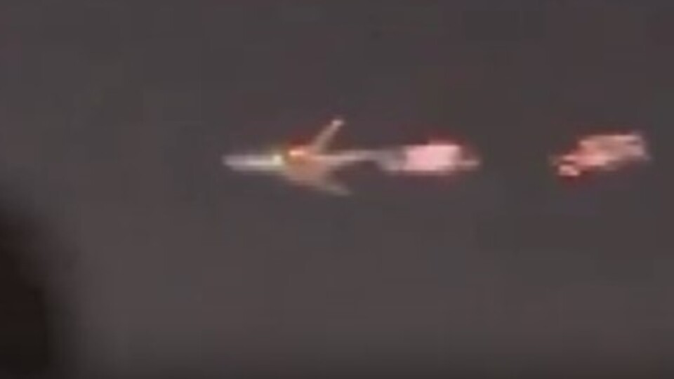 ABD uçağında yeni panik!