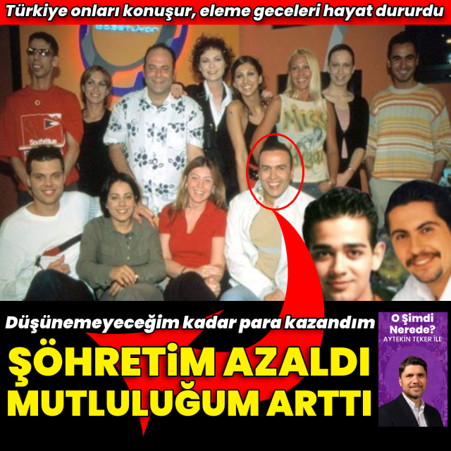 "Şöhretim azaldı, mutluluğum arttı"