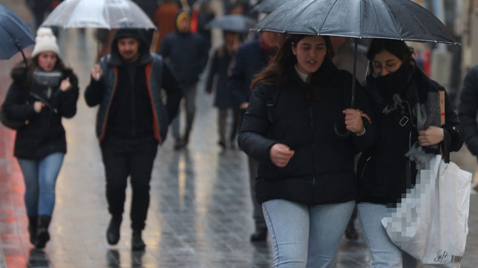 Meteoroloji saat verdi! İstanbul Valiliği uyarıda bulundu! Marmara için "sarı" alarm!