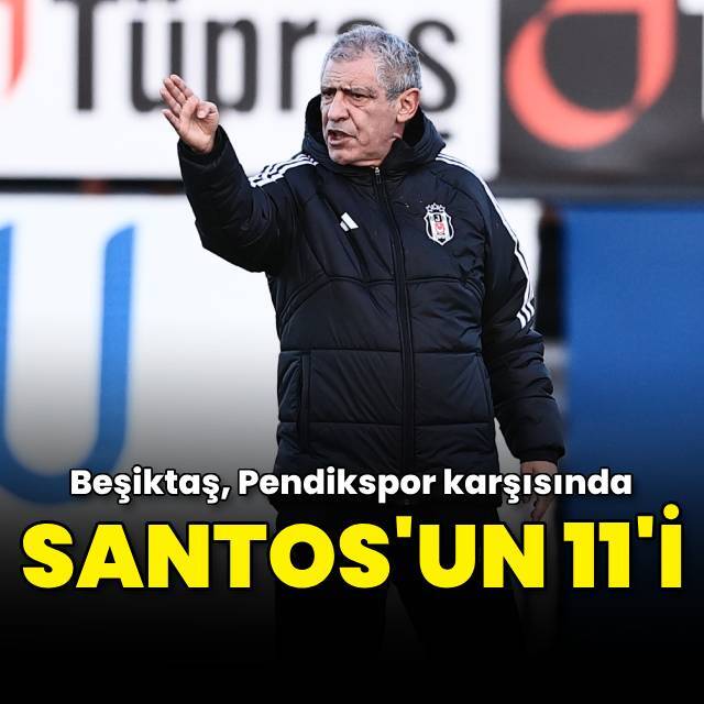 İşte Santos'un 11'i!