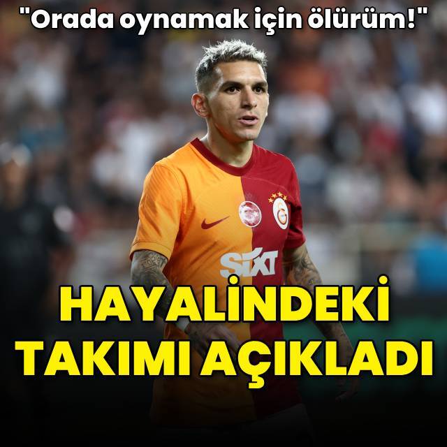 Hayalindeki takımı açıkladı!