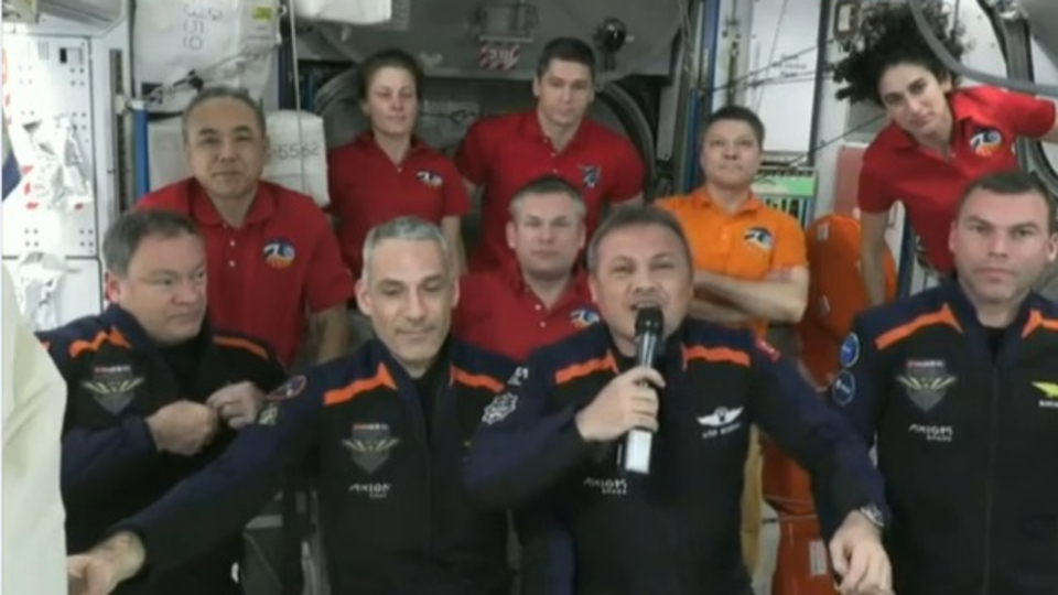 Gezeravcı, Uluslararası Uzay İstasyonu'nda