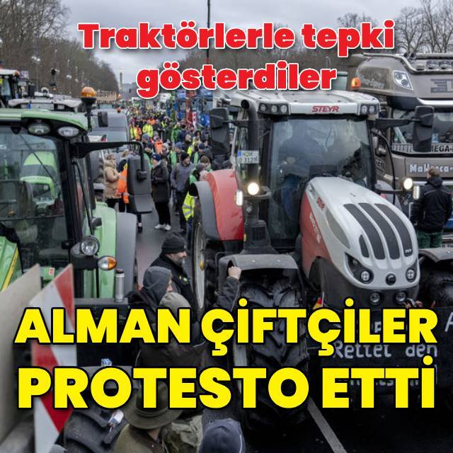 Almanya'da çiftçi krizi bitmiyor