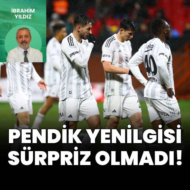 Pendik yenilgisi sürpriz olmadı!