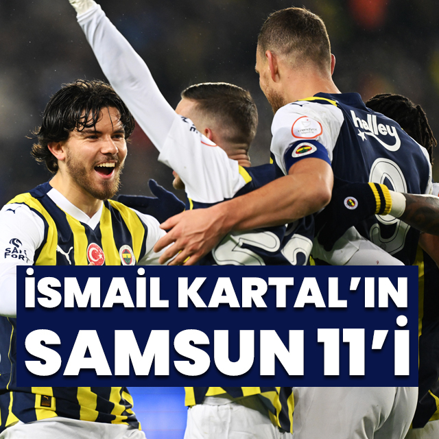 İşte İsmail Kartal'ın 11'i!