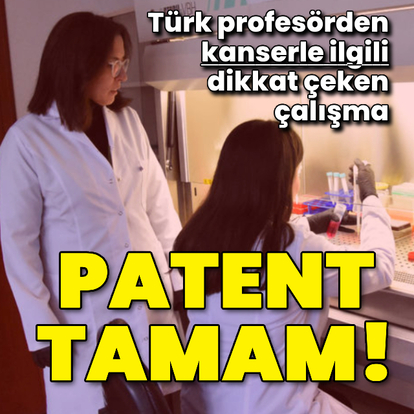 Türk profesörden dikkat çeken çalışma! Patentini aldı