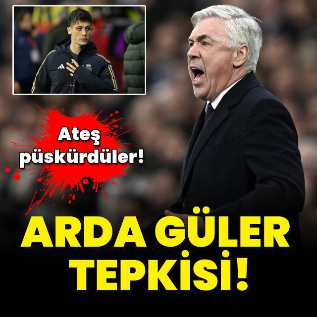 Ancelotti'ye Arda Güler tepkisi!
